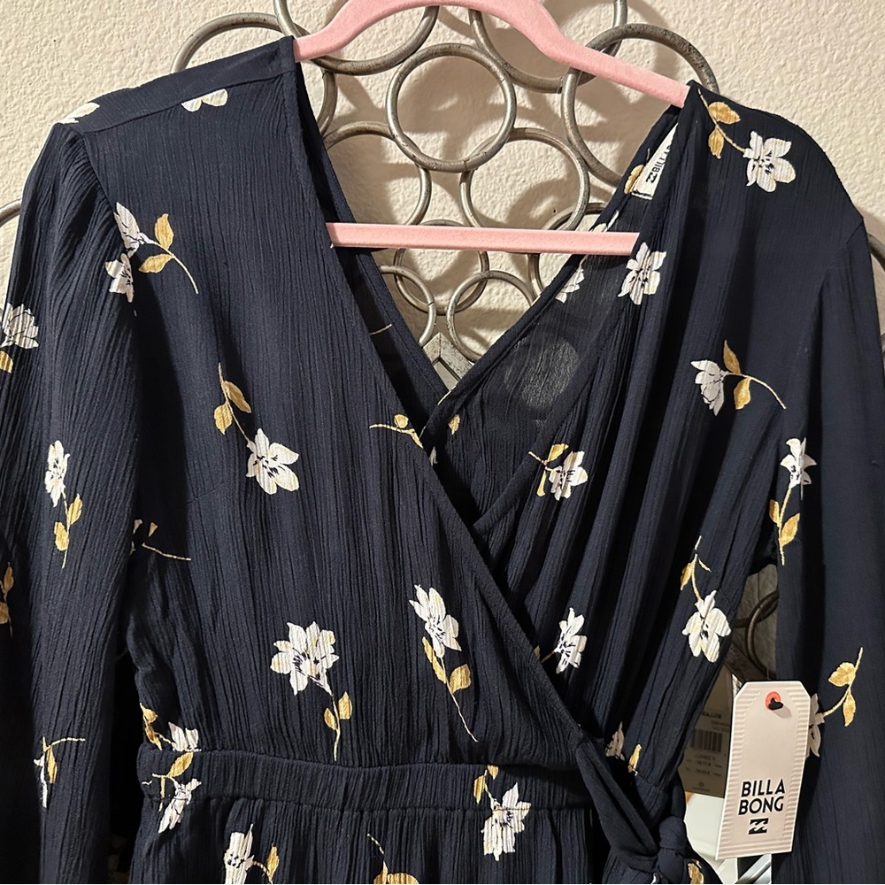 Billabong Floral Mini Dress - Picture 4 of 7